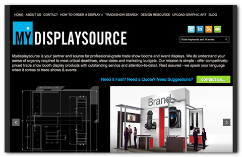 My Display Source - web design by Brian Lis