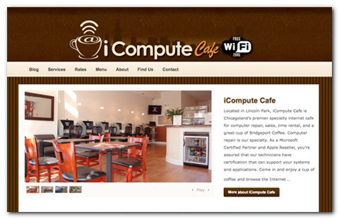 iCompute Cafe - Chicago Internet Cafe