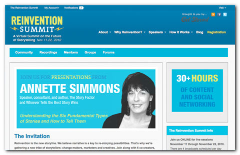 Reinvention Summit - Web Design by Brian Lis Reinvention Summit - Web Design by Brian Lis