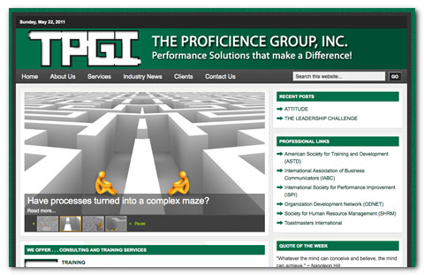 The Proficience Group: Designed by Brian Lis